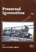Book cover of Preserved Locomotives - Great Western Railway by ELLIOTT, R.J. 